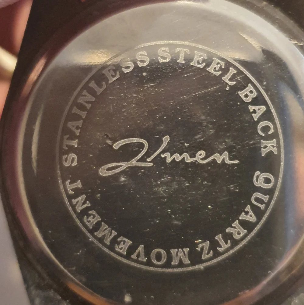 10/$20 21men Black Leather Men's Watch